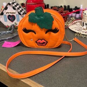 Betsey Johnson Pumpkin Bag